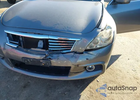 2012 Infiniti G37X z USA, uszkodzony, nr VIN JN1CV6AR2CM672530